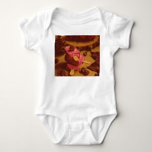 Body Para Bebê Amantes do sorvete de Verão