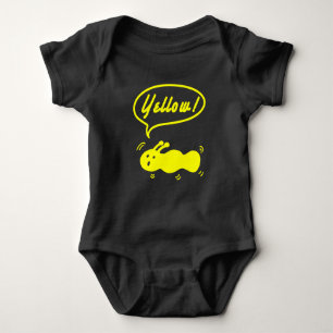 Body Para Bebê Amarelo! Bebê Body