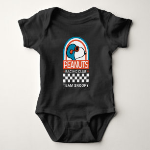 Body Para Bebê Amendoins   Clube da Corrida de Snoopy