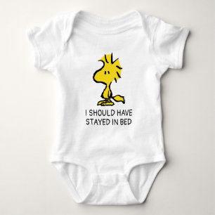 Body Para Bebê Amendoins Floresta Amiga de Snoopy