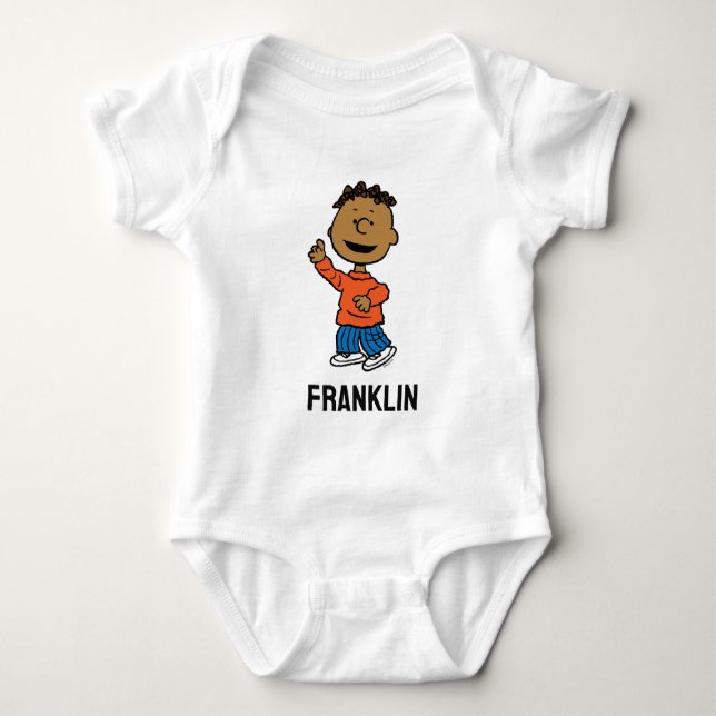 Body Para Bebê Amendoins | Franklin (Frente)