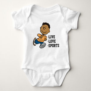 Body Para Bebê Amendoins Franklin Running