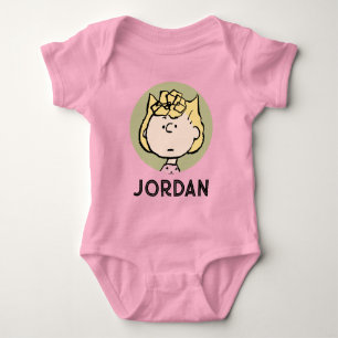 Body Para Bebê Amendoins Rostos de Sally