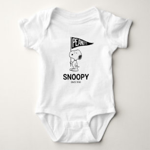 Body Para Bebê Amendoins Snoopy Athletic Department