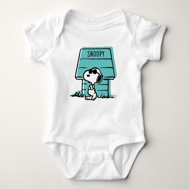 Body Para Bebê Amendoins | Snoopy Be Real (Frente)