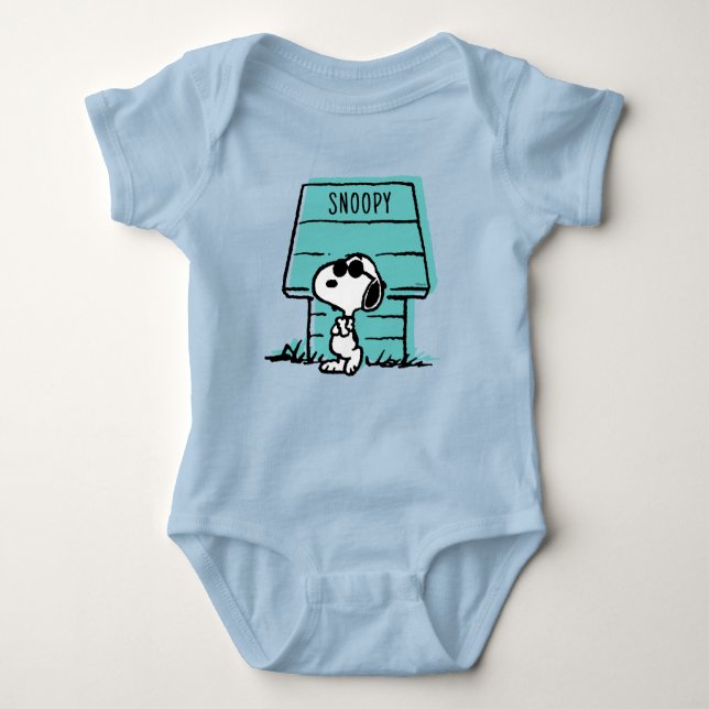 Body Para Bebê Amendoins | Snoopy Be Real (Frente)