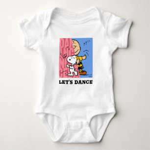 Body Para Bebê Amendoins Snoopy & Charlie Brown Half & Half Dan