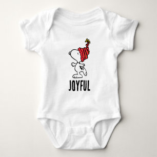 Body Para Bebê Amendoins   Snoopy Winter Beanie Boné