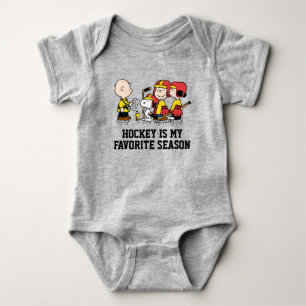 Body Para Bebê Amendoins   Treinador de Hóquei Charlie Brown