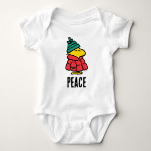Body Para Bebê Amendoins Woodstock Puffy Jaqueta de inverno