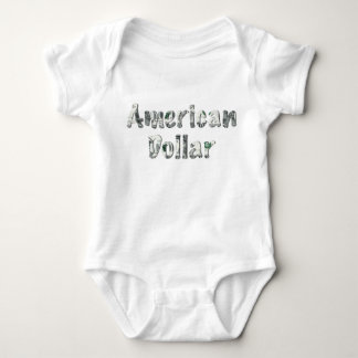Body Para Bebê American Dollar Money Typography – Cute Baby