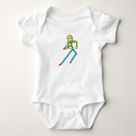 Body Para Bebê American Football Stickman