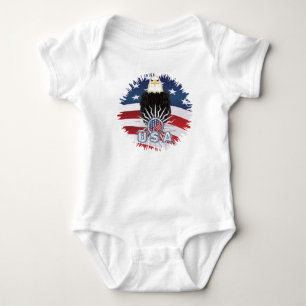 Body Para Bebê Americano Eagle