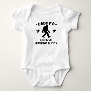 Body Para Bebê Amigo da caça do Bigfoot do pai
