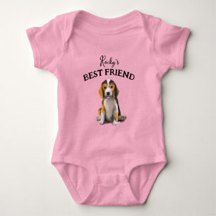 Body Para Bebê Amigo fofo e bebê, melhores amigos