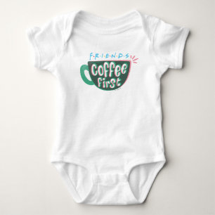 Body Para Bebê AMIGOS™ Café Primeiro