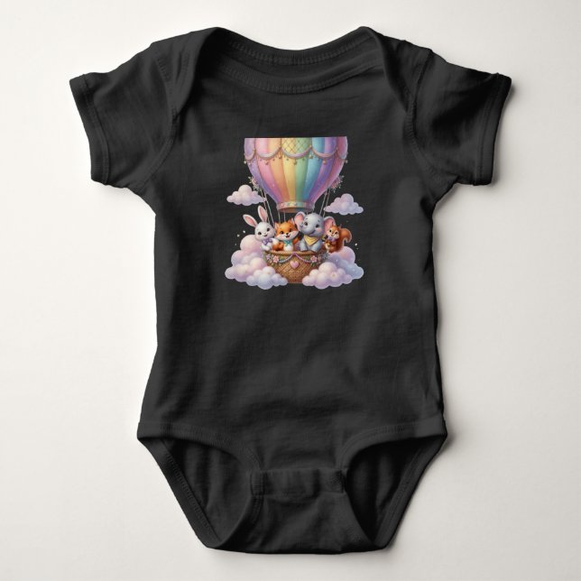 Body Para Bebê Amigos de Aventura (Frente)
