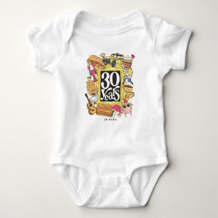 Body Para Bebê AMIGOS™ Gráfico de 30 anos
