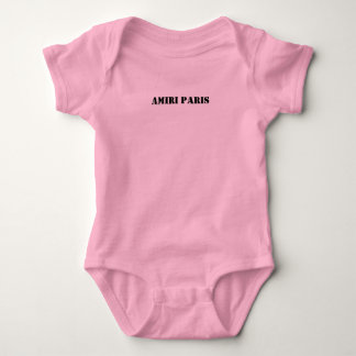 Body Para Bebê Amiri Paris branco