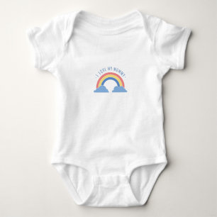 Body Para Bebê Amo Minha Mamãe