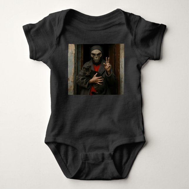 Body Para Bebê Amor Alien (Frente)
