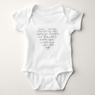 Body Para Bebê Amor da matemática