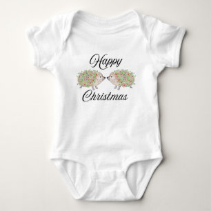 Body Para Bebê Amor Hedghogs Natal