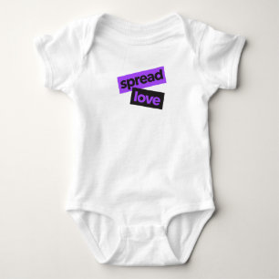 Body Para Bebê Amor moderno, urbano, vibrante, gráfico moderno, e