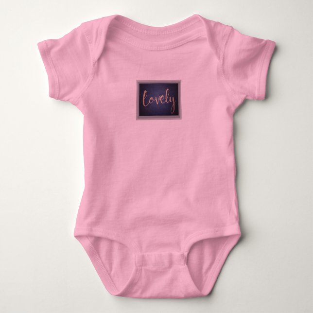 Body Para Bebê Amor Vest (Frente)