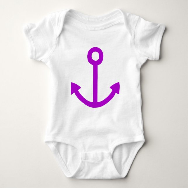 Body Para Bebê Âncora (Frente)