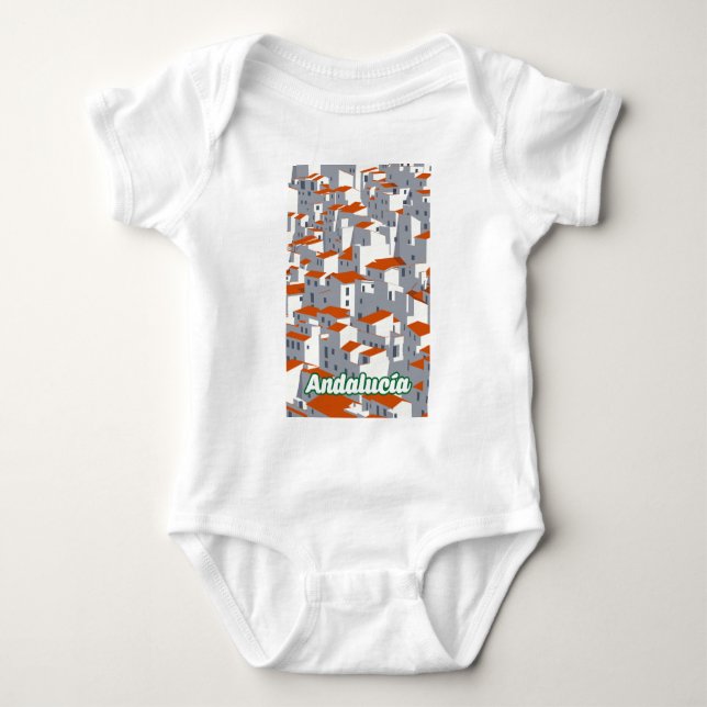 Body Para Bebê Andaluzia 3 (Frente)