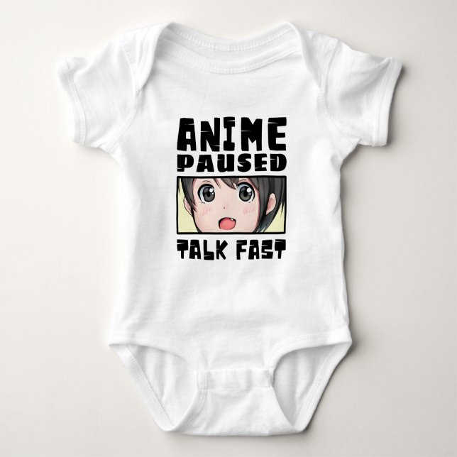 Body Para Bebê anima pausada fala rápido  (Frente)