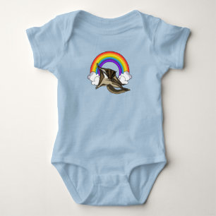 Body Para Bebê Animal bonito do planador do açúcar