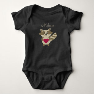 Body Para Bebê Animal personalizado adorável do bebê do guaxini