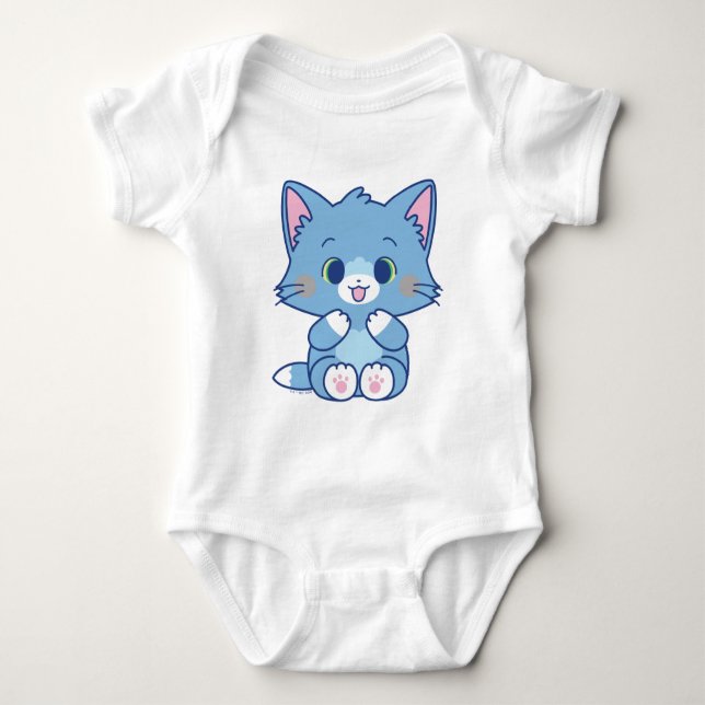 Body Para Bebê Anime Tom e Jerry - Tom (Frente)