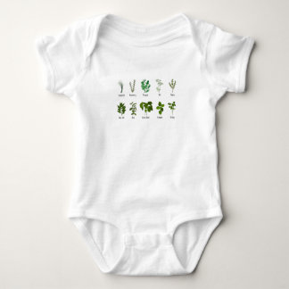 Body Para Bebê Aniversário do Jardim Botânico de Presentes Herbal