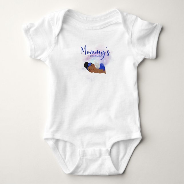 Body para bebê anjinho da mamãe  (Frente)