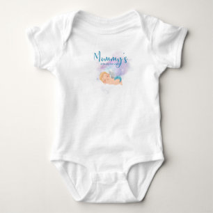 Body para bebê anjo guerreirinho da mamãe
