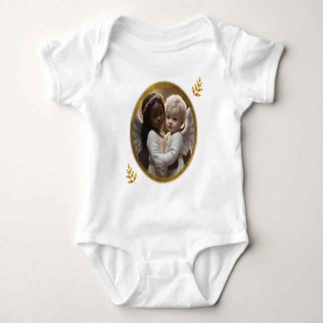 Body Para Bebê anjos bebês (Frente)