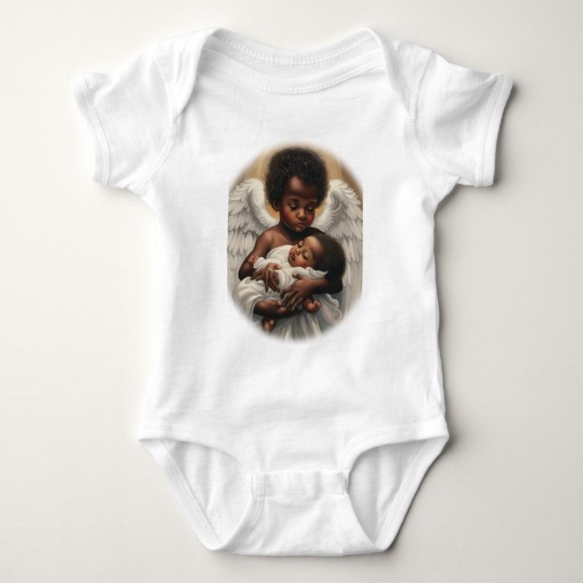 Body Para Bebê Anjos de Bebê (Frente)