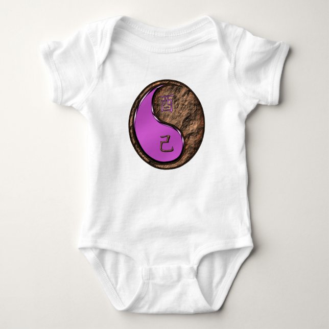 Body Para Bebê Ano do Galo de Terra (Frente)