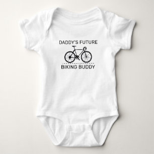 Body Para Bebê Anúncio de Bebê Ciclista Parceiro de Ciclismo do P