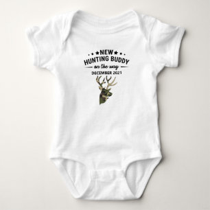 Body Para Bebê Anúncio de New Hunting Buddy Baby