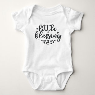 Body Para Bebê Anúncio de pequeno bênção de bebê