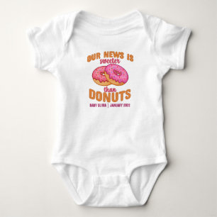 Body Para Bebê Anúncio personalizado do Rosquinha Baby