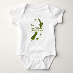 Body Para Bebê Aotearoa é minha casa