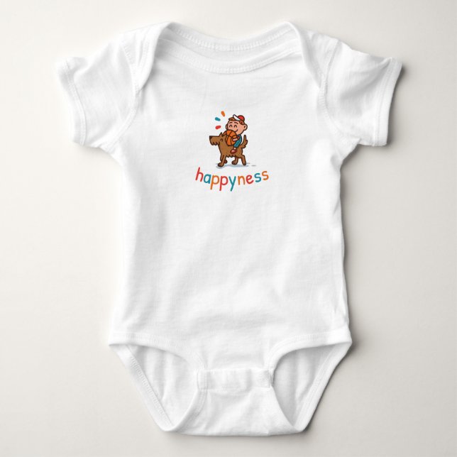 Body Para Bebê Apatia (Frente)