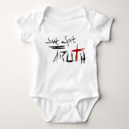 Body Para Bebê Apenas cuspe a verdade