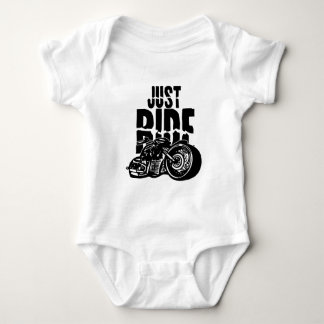 Body Para Bebê Apenas design da motocicleta do passeio