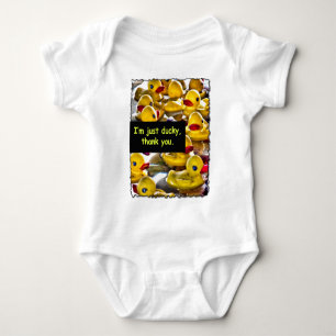 Body Para Bebê Apenas Ducky